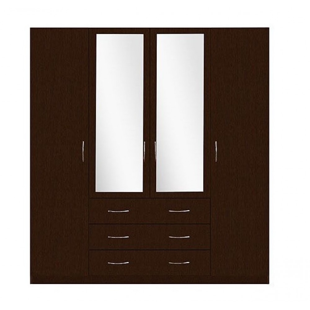 Wardrobes with hinged doors